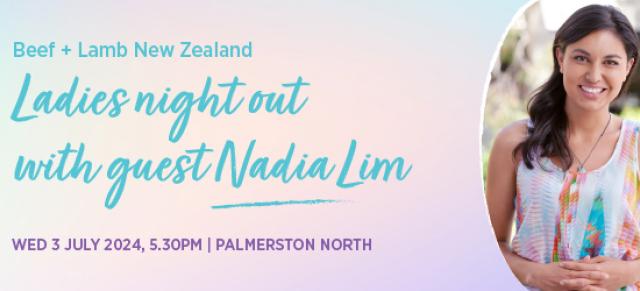 event banner featuring Nadia Lim