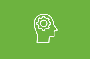 icon image of person thinking