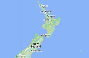 image of nz map