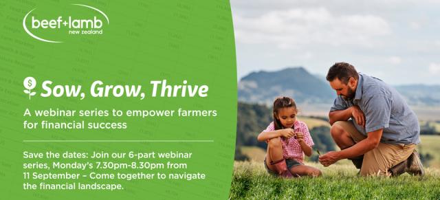 Sow, Grow, Thrive banner