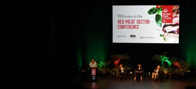image of red meat sector conference speaker