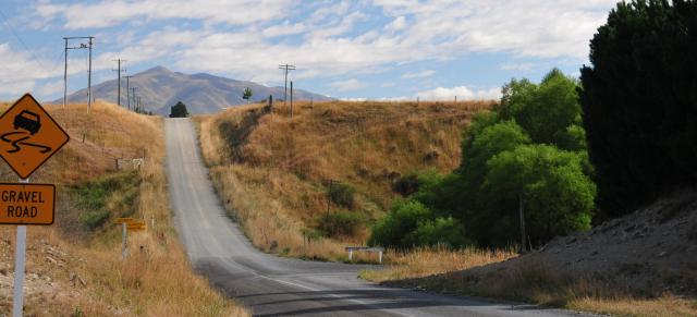 image of dry country road