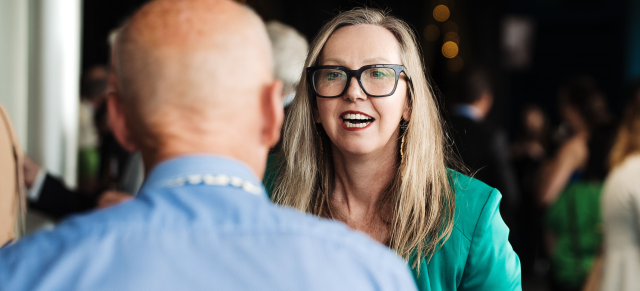 image of Rowena Hume at B+LNZ awards