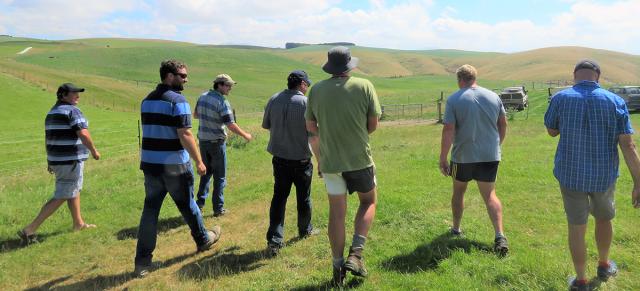 Image of farmers in field