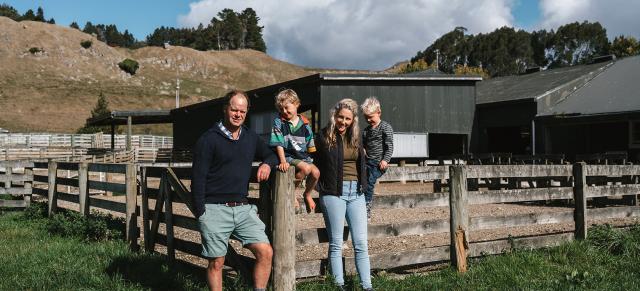 image of TeAratipi family on farm