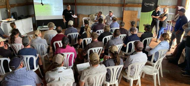 image of workshop and presenter