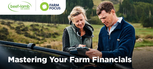 Mastering your financials banner with logos