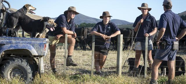 image of farmers outside