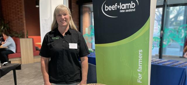 Christine Lewis at Food and Fibre Awards