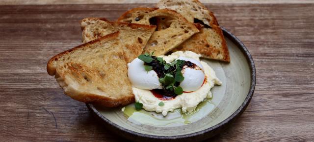 image of eggs and toast