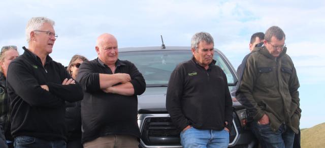 image of Mark Harris and males around ute