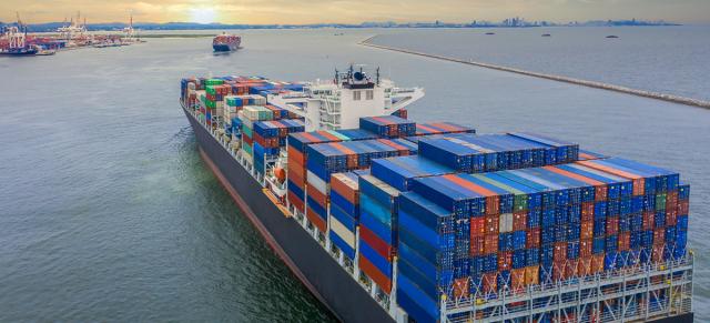 image of trade ship on US waters