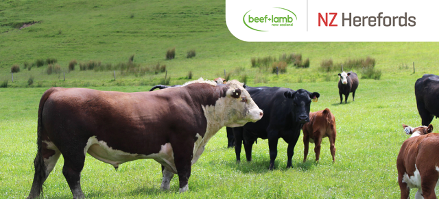 event banner for power of cow with logos on top