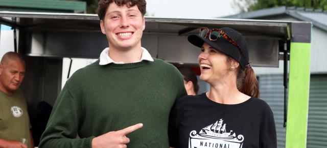 image of lesley coppell and her son Lachie