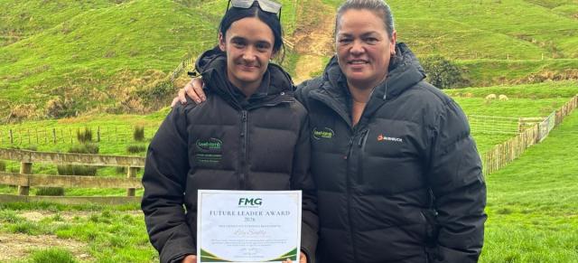 image of award winner Lily Scully and Pania King