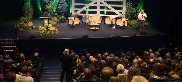 image of two men presenting at OTG conference