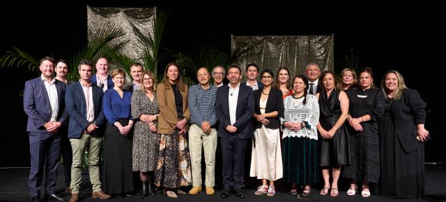 image of all B+LNZ Award 2026 winners group shot