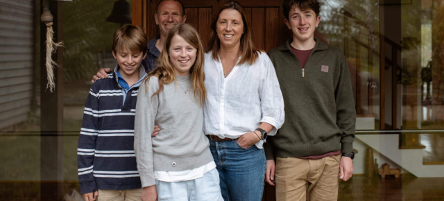image of acland family