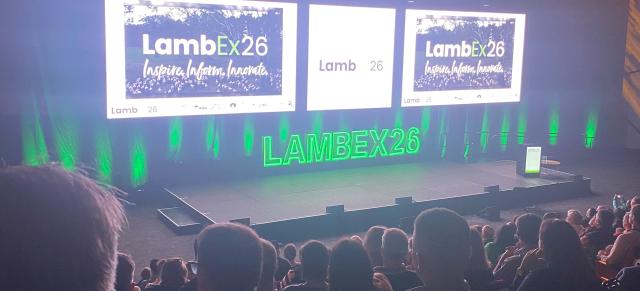 image of LambEx conference stage