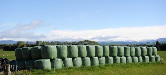 image of feed bales