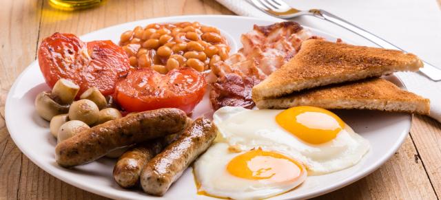 image of hot breakfast