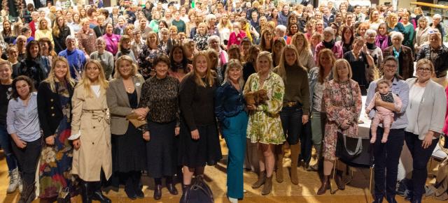 image of women at ladies' long lunch