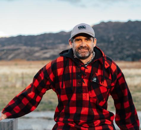 image of  Mike Casey on farm