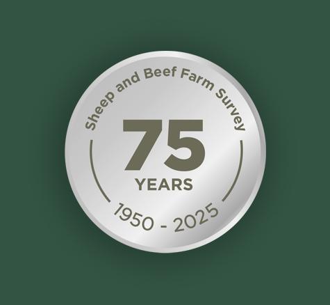 image of 75 years sheep and beef emblem