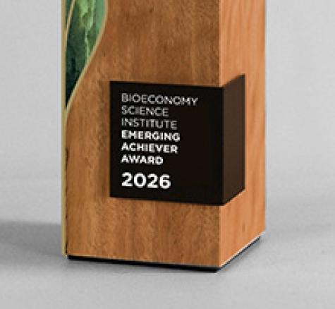image of 2026 B+LNZ awards trophy
