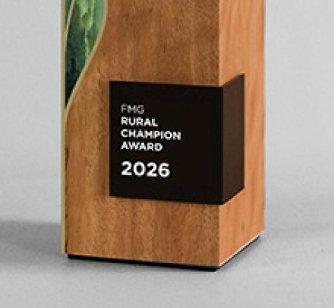 image of 2026 B+LNZ awards trophy