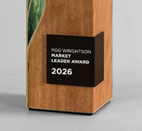 image of B+LNZ Awards trophy 2026