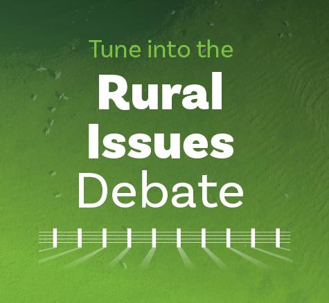 rural issues debate