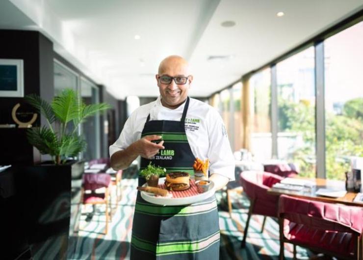 image of Chetan Pangam is the Executive Chef at One80° Restaurant in Wellington