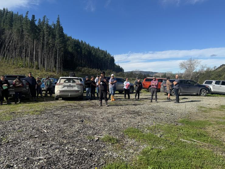 image of farms and farm day attendees