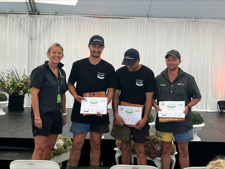 image of students holding certificates