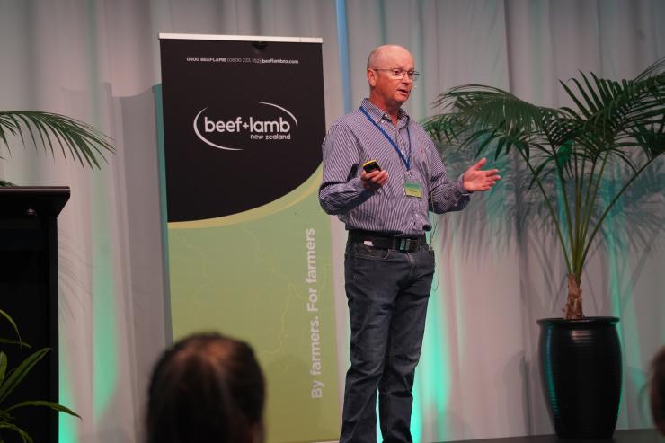 Opening speaker Martin at AgInnovation