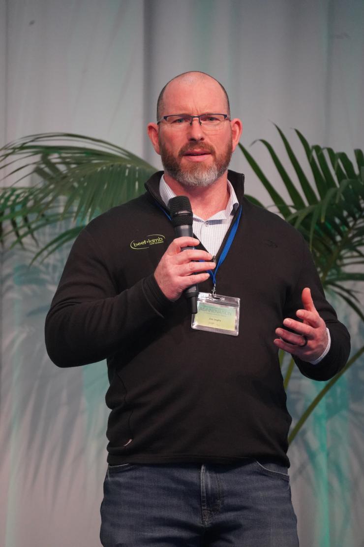 Image of Jim  presenting at AgInnovation