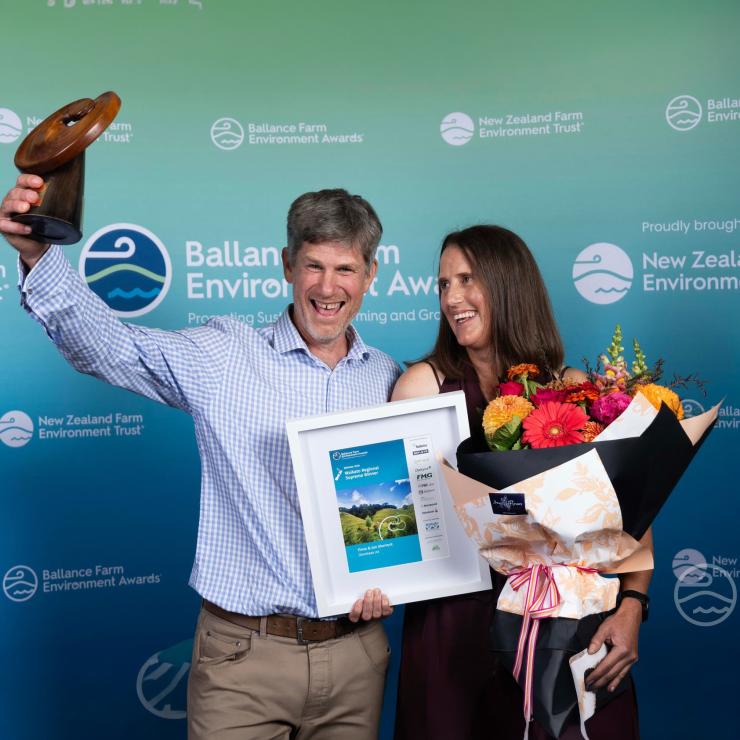 image of the Sherlocks accepting their award