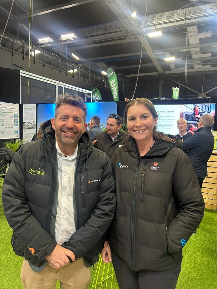 Dani and Alan at Fieldays