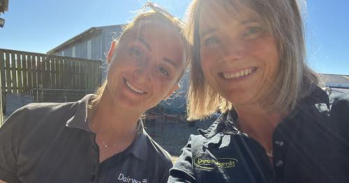 image of B+LNZ Extension Manager and DairyNZ colleague