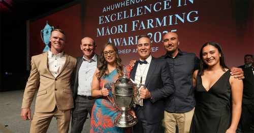 Image of Ahuwhenua trophy winners