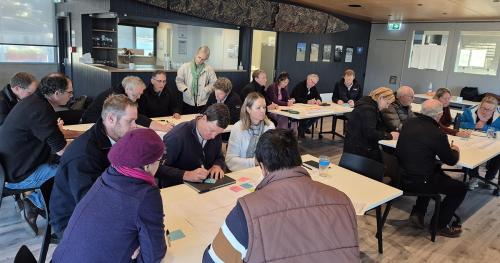 image of FRAG members in workshop