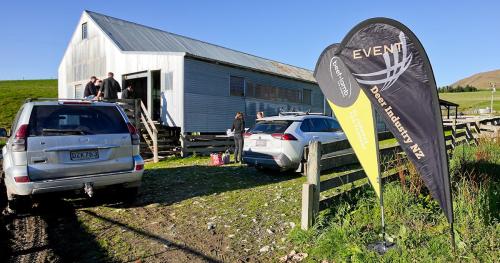 image of BLNZ and deer industry event at woolshed