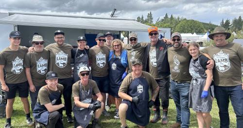 image of farmers at Southern Field Days 