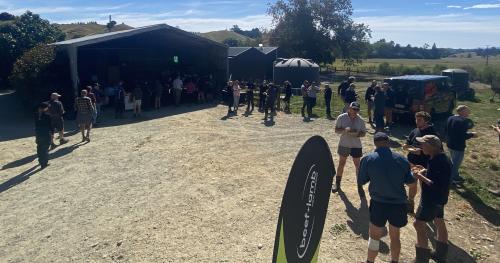 image of attendees at animal workshop