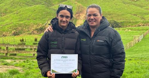 image of award winner Lily Scully and Pania King