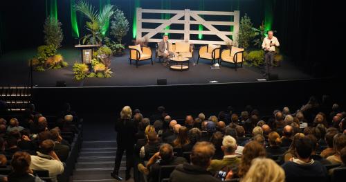image of two men presenting at OTG conference