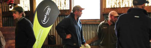 feedback image of farmers at field day