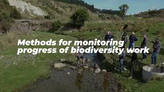 Biodiversity presentation: Methods for monitoring progress of biodiversity work