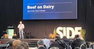 image of presenter at SIDE conference